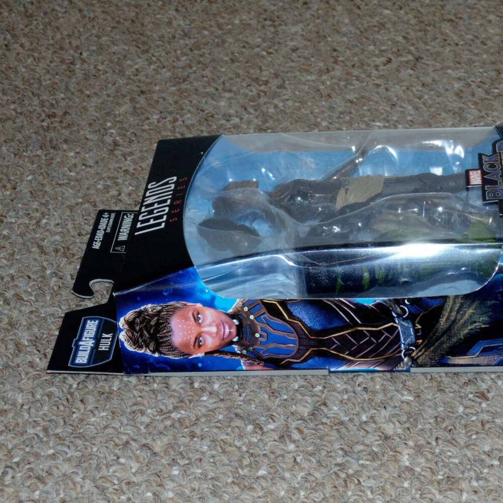 2018 Hasbro Marvel Legends Black Panther 6" Shuri Figure MIB Brand New BAF Hulk - Picture 5 of 10